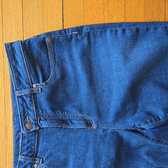 NWOT, Brooks Brothers, Straight Leg Dark Wash Jeans, Women's 10 - Picture 7 of 15